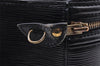 Authentic Louis Vuitton Epi Cannes Cosmetic Hand Bag Purse Black M48032 LV 7542I