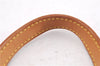 Authentic Louis Vuitton Leather Shoulder Strap For Bucket PM 27.6" Beige 7543E