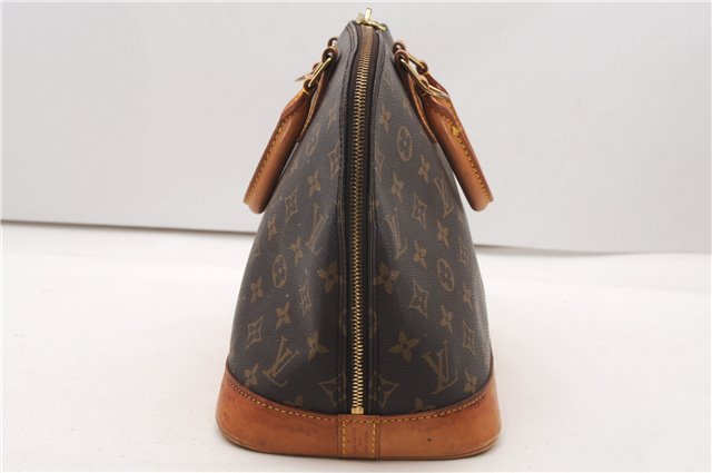 Authentic Louis Vuitton Monogram Alma Hand Bag Purse M51130 LV 7544F