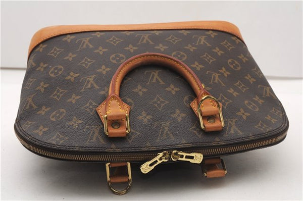 Authentic Louis Vuitton Monogram Alma Hand Bag Purse M51130 LV 7544F