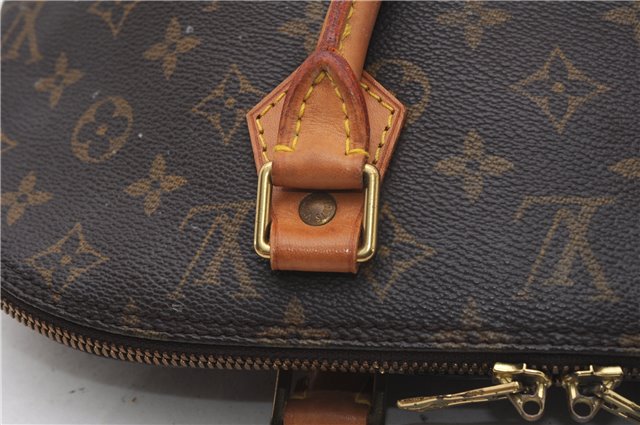 Authentic Louis Vuitton Monogram Alma Hand Bag Purse M51130 LV 7544F