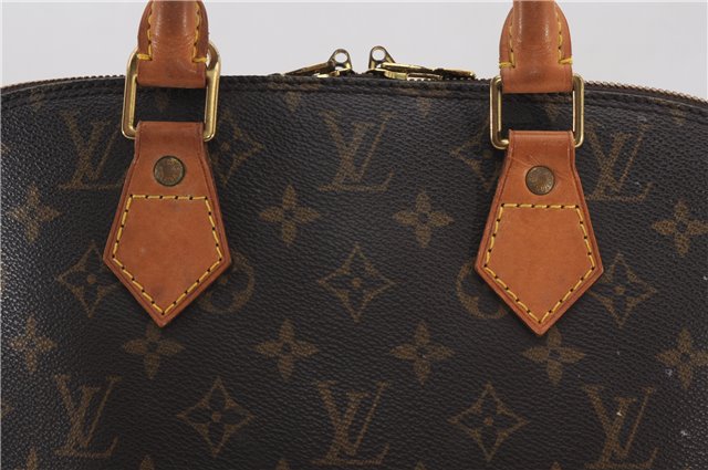 Authentic Louis Vuitton Monogram Alma Hand Bag Purse M51130 LV 7544F