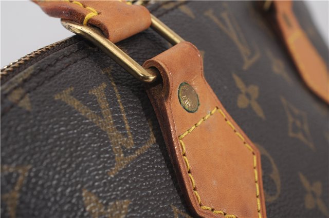 Authentic Louis Vuitton Monogram Alma Hand Bag Purse M51130 LV 7544F