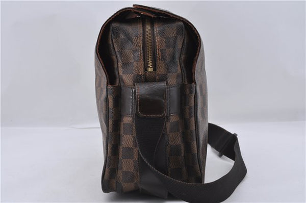 Authentic Louis Vuitton Damier Naviglio Shoulder Cross Body Bag N45255 LV 7545D