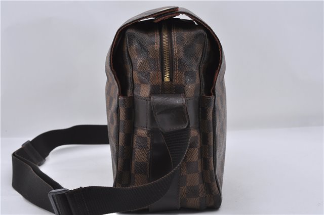 Authentic Louis Vuitton Damier Naviglio Shoulder Cross Body Bag N45255 LV 7545D