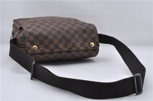 Authentic Louis Vuitton Damier Naviglio Shoulder Cross Body Bag N45255 LV 7545D