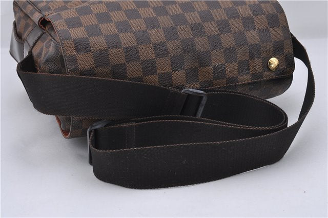 Authentic Louis Vuitton Damier Naviglio Shoulder Cross Body Bag N45255 LV 7545D