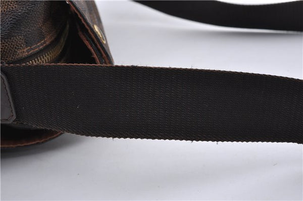 Authentic Louis Vuitton Damier Naviglio Shoulder Cross Body Bag N45255 LV 7545D