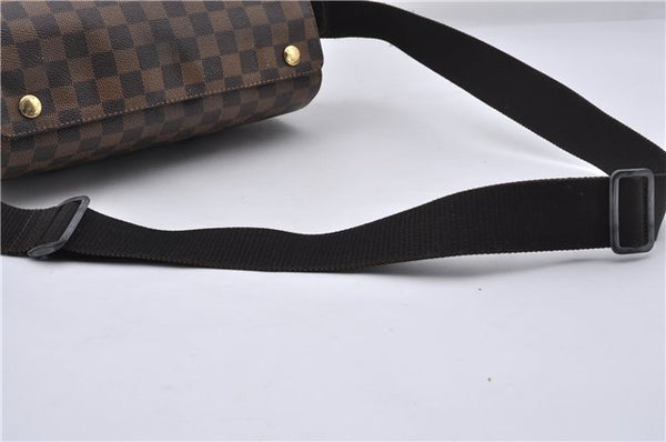 Authentic Louis Vuitton Damier Naviglio Shoulder Cross Body Bag N45255 LV 7545D