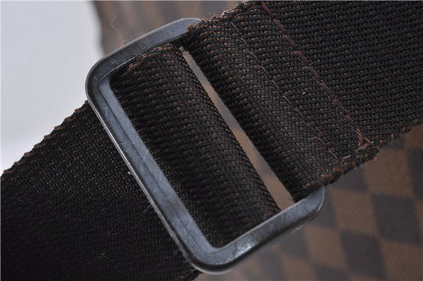 Authentic Louis Vuitton Damier Naviglio Shoulder Cross Body Bag N45255 LV 7545D