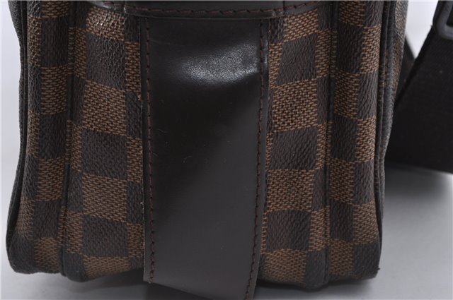 Authentic Louis Vuitton Damier Naviglio Shoulder Cross Body Bag N45255 LV 7545D