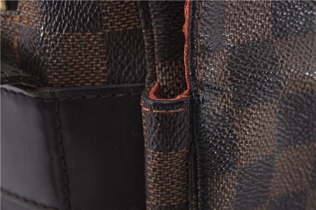 Authentic Louis Vuitton Damier Naviglio Shoulder Cross Body Bag N45255 LV 7545D