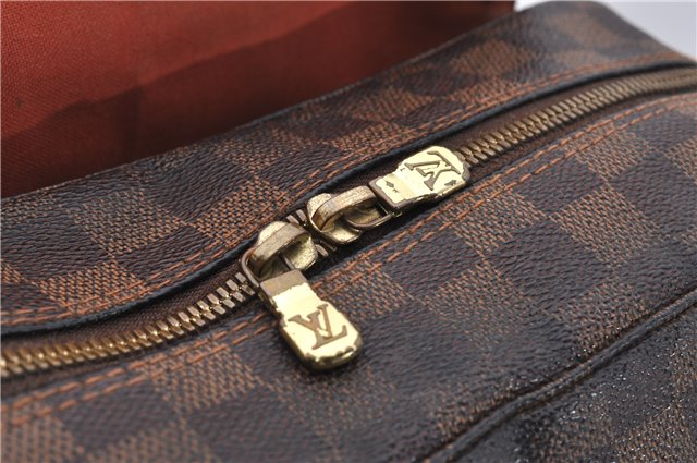 Authentic Louis Vuitton Damier Naviglio Shoulder Cross Body Bag N45255 LV 7545D