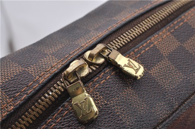 Authentic Louis Vuitton Damier Naviglio Shoulder Cross Body Bag N45255 LV 7545D