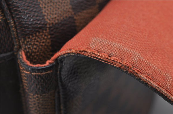 Authentic Louis Vuitton Damier Naviglio Shoulder Cross Body Bag N45255 LV 7545D