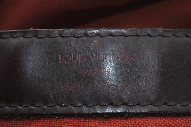 Authentic Louis Vuitton Damier Naviglio Shoulder Cross Body Bag N45255 LV 7545D