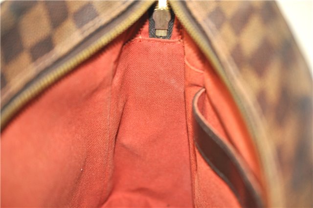 Authentic Louis Vuitton Damier Naviglio Shoulder Cross Body Bag N45255 LV 7545D