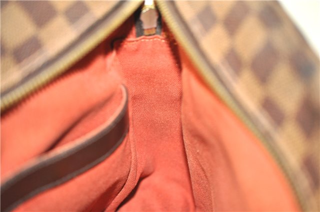 Authentic Louis Vuitton Damier Naviglio Shoulder Cross Body Bag N45255 LV 7545D