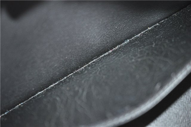 Authentic Louis Vuitton Epi Sac Triangle Hand Bag Blue M52095 LV 7545F