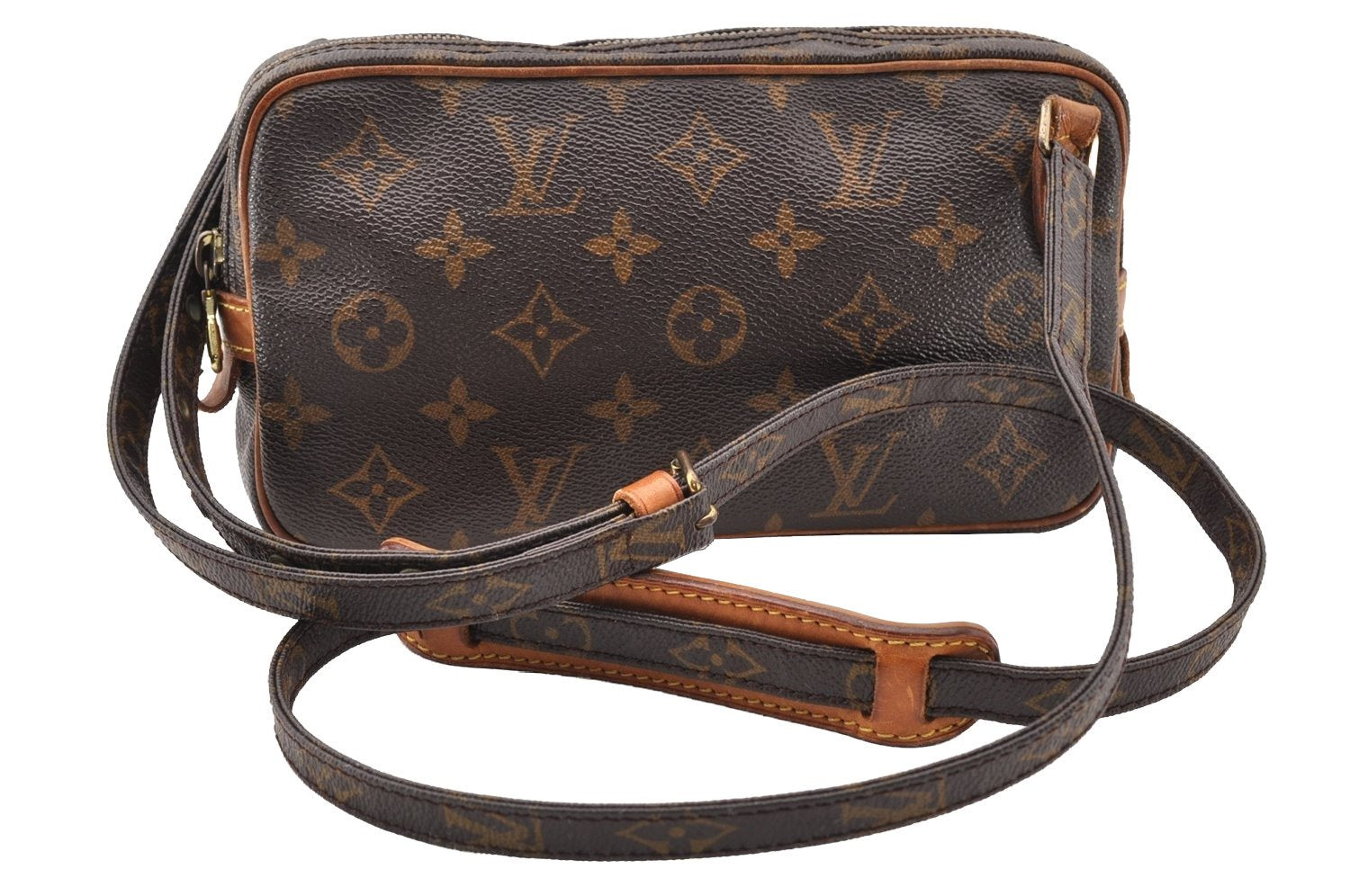 Auth Louis Vuitton Monogram Marly Bandouliere Shoulder Bag M51828 Junk 7549I