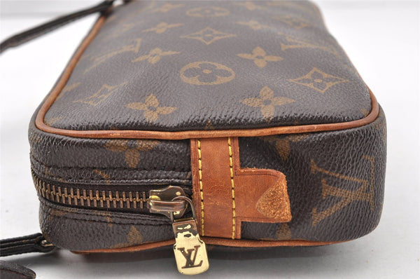 Auth Louis Vuitton Monogram Marly Bandouliere Shoulder Bag M51828 Junk 7549I