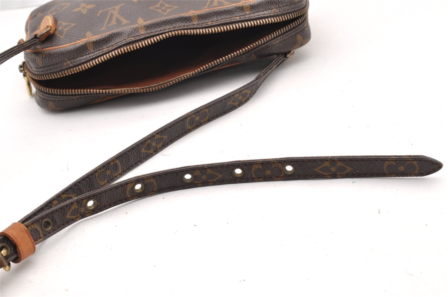 Auth Louis Vuitton Monogram Marly Bandouliere Shoulder Bag M51828 Junk 7549I