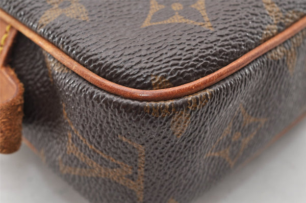 Auth Louis Vuitton Monogram Marly Bandouliere Shoulder Bag M51828 Junk 7549I