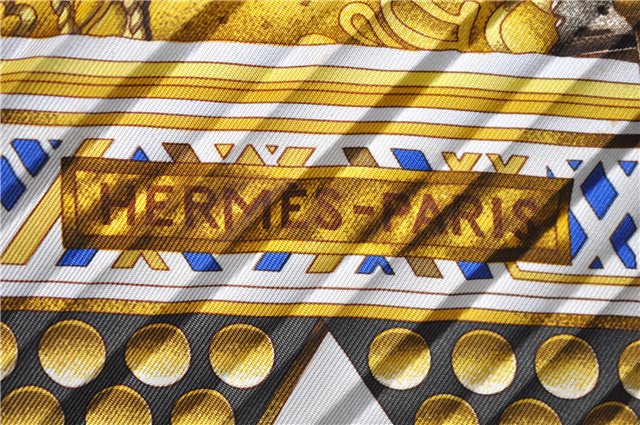 Authentic HERMES Pleats Scarf 