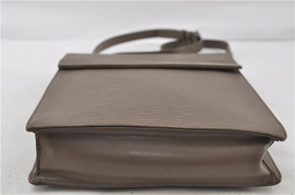 Authentic Louis Vuitton Epi Ramatuelle Shoulder Cross Bag Gray M5247C LV 7554D