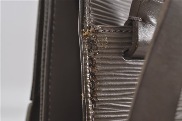 Authentic Louis Vuitton Epi Ramatuelle Shoulder Cross Bag Gray M5247C LV 7554D