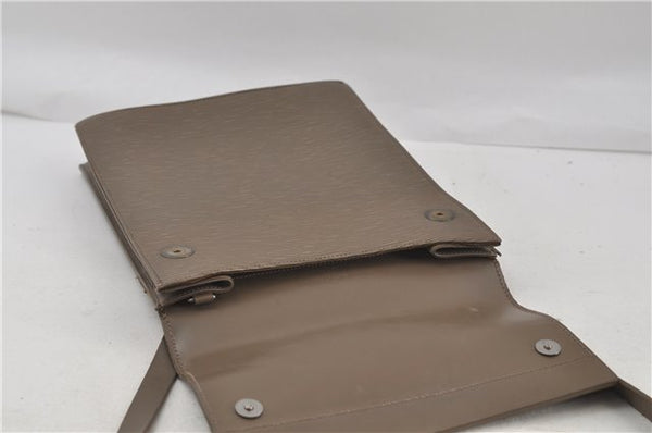 Authentic Louis Vuitton Epi Ramatuelle Shoulder Cross Bag Gray M5247C LV 7554D