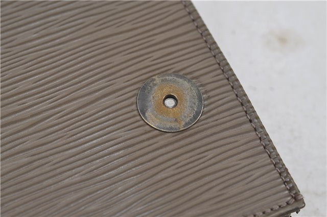 Authentic Louis Vuitton Epi Ramatuelle Shoulder Cross Bag Gray M5247C LV 7554D