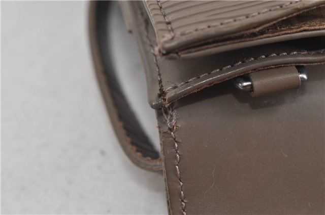 Authentic Louis Vuitton Epi Ramatuelle Shoulder Cross Bag Gray M5247C LV 7554D