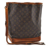 Authentic LOUIS VUITTON Monogram Noe Shoulder Bag M42224 LV Junk 7560C