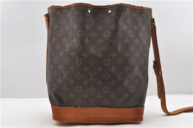 Authentic LOUIS VUITTON Monogram Noe Shoulder Bag M42224 LV Junk 7560C