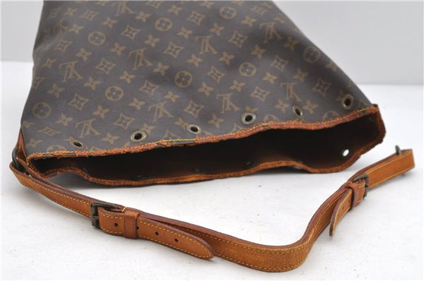 Authentic LOUIS VUITTON Monogram Noe Shoulder Bag M42224 LV Junk 7560C
