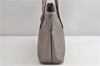 Authentic GUCCI GG Imprime Shoulder Tote Bag PVC Leather 211138 Purple 7561F