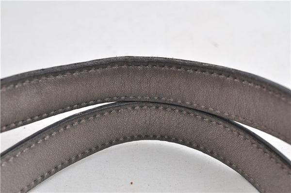 Authentic GUCCI GG Imprime Shoulder Tote Bag PVC Leather 211138 Purple 7561F