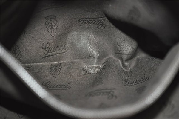 Authentic GUCCI GG Imprime Shoulder Tote Bag PVC Leather 211138 Purple 7561F