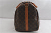 Authentic Louis Vuitton Monogram Keepall Bandouliere 50 M41416 Boston Bag 7565F