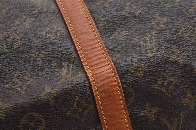 Authentic Louis Vuitton Monogram Keepall Bandouliere 50 M41416 Boston Bag 7565F