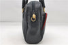 Authentic GUCCI Shoulder Hand Bag Purse Leather Navy Blue 7568D