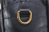 Authentic GUCCI Shoulder Hand Bag Purse Leather Navy Blue 7568D