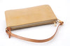 Authentic LOUIS VUITTON Vernis Lexington Hand Bag Pouch Yellow M91010 LV 7569C