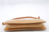 Authentic LOUIS VUITTON Vernis Lexington Hand Bag Pouch Yellow M91010 LV 7569C