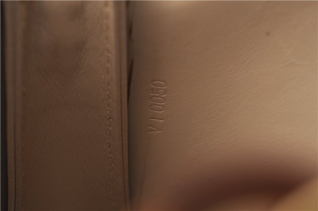 Authentic LOUIS VUITTON Vernis Lexington Hand Bag Pouch Yellow M91010 LV 7569C