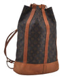 Authentic Louis Vuitton Monogram Randonnee GM Shoulder Bag M42244 LV 7569E