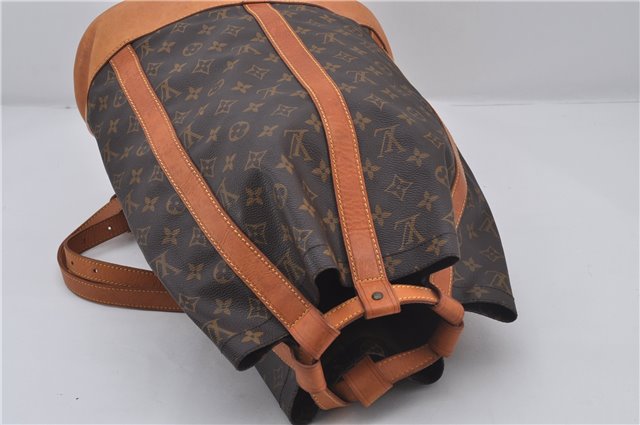 Authentic Louis Vuitton Monogram Randonnee GM Shoulder Bag M42244 LV 7569E