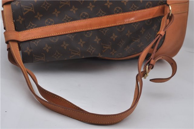 Authentic Louis Vuitton Monogram Randonnee GM Shoulder Bag M42244 LV 7569E