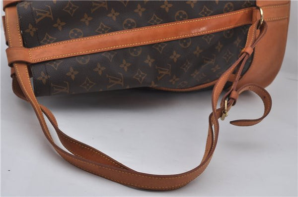 Authentic Louis Vuitton Monogram Randonnee GM Shoulder Bag M42244 LV 7569E